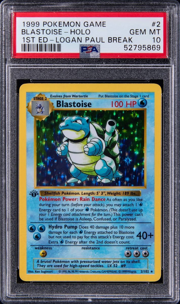 Blastoise PSA 10